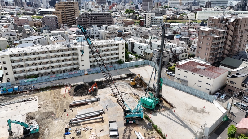 週休二日、月収制。杭打ち工事で実現するワークライフバランス