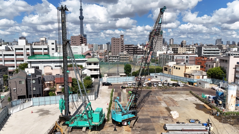 杭打ち工事のプロになろう！未経験から挑戦できる建設現場