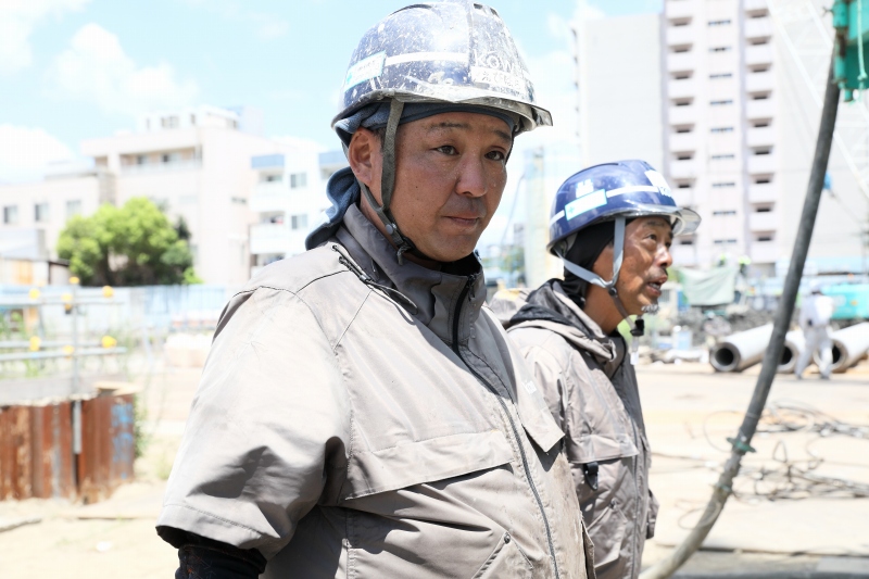 働きやすい建設業へ：杭打ち工事で週休2日を推進